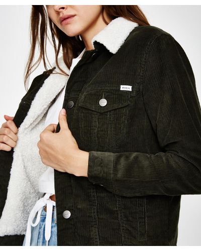 rvca merc cord jacket
