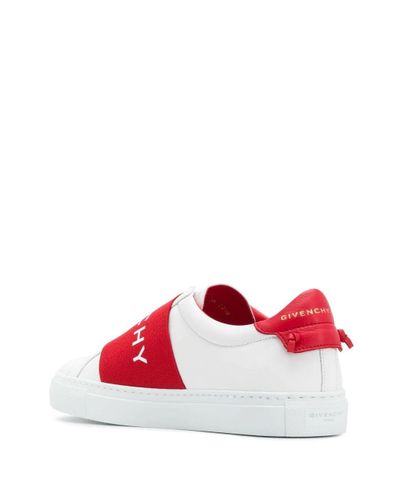 givenchy sneakers in leather with webbing