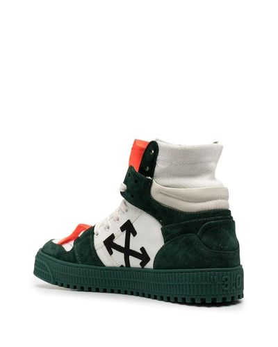 Sneakers verdi alte Off-Court 3.0 con pannelliOff-White c/o Virgil Abloh in  Pelle da Uomo colore Verde | Lyst