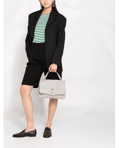Zanellato Grey Postina S Bag in Grey | Lyst Australia