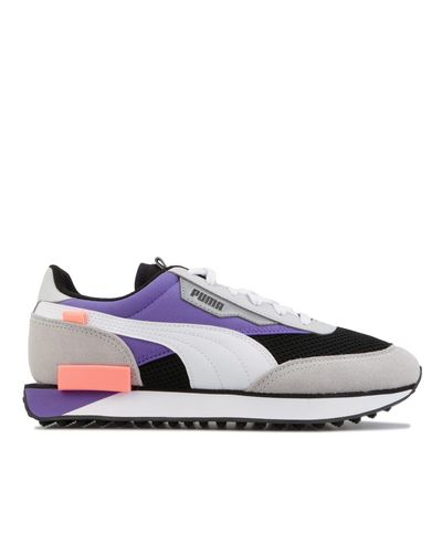 Puma Future Rider Galaxy Gray Violet | Karen Walker