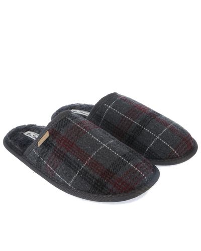 ben sherman mens casa cartegena moccasin slipper grey