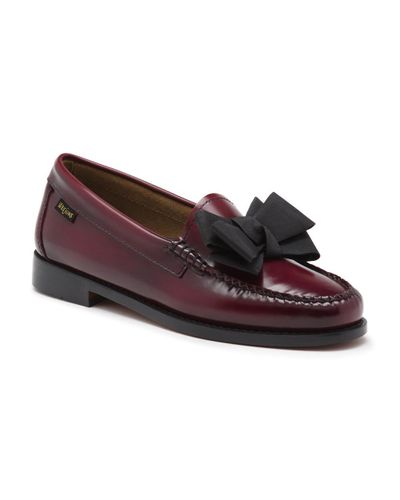 lillian bow weejuns red