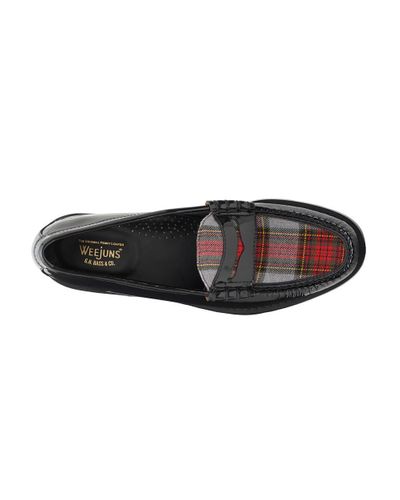 bass plaid weejuns