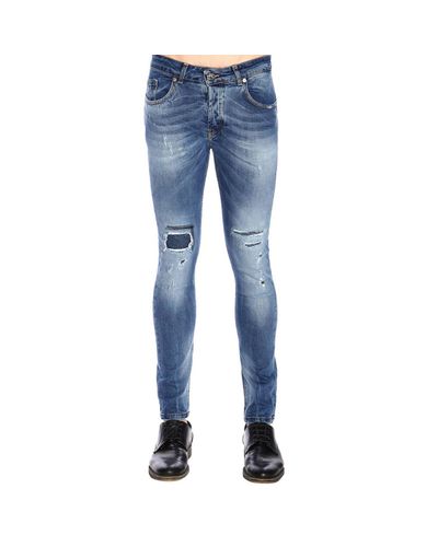 Cesare Paciotti Denim Jeans Men in Blue for Men | Lyst