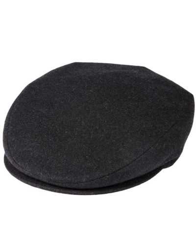 La Coppola Storta Wool Hat Men in Charcoal (Gray) for Men | Lyst