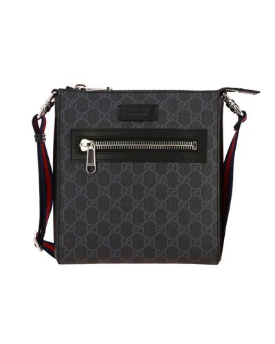Bandolera Hombre Gucci de hombre de color Negro | Lyst