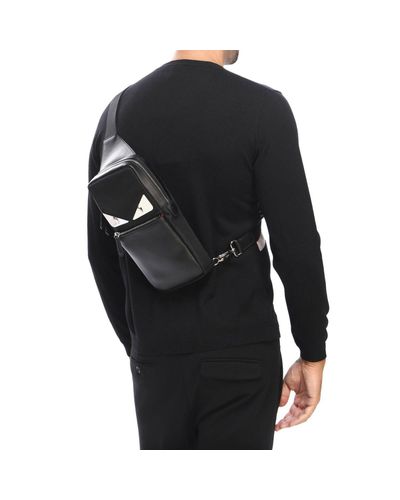 Bolso Hombre Fendi de hombre de color Negro | Lyst