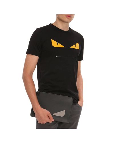 fendi monster clutch