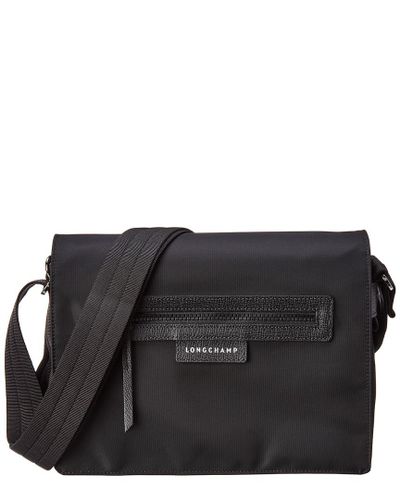 longchamp nylon messenger bag