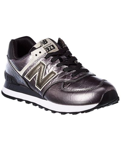 New Balance 574 Sneaker in Black 