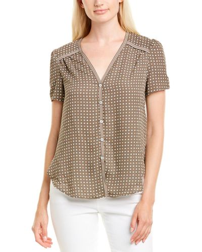 Max Studio Top in Green - Lyst