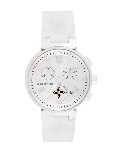 Louis Vuitton Rubber Louis Vuitton Women's Tambour Watch, Circa 2000s in  Metallic - Lyst