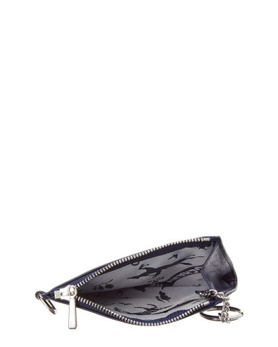 le pliage cuir pouch
