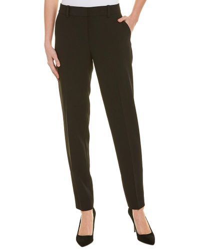 Donna Karan Synthetic New York Pant in Black - Lyst