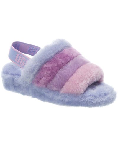 purple ugg fluff yeah slide