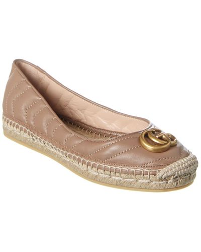 gucci nude espadrilles