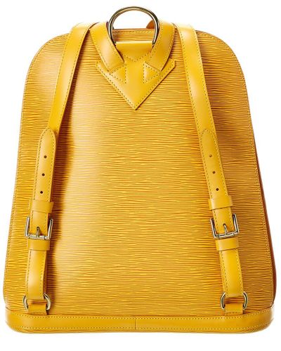 louis vuitton epi leather backpack