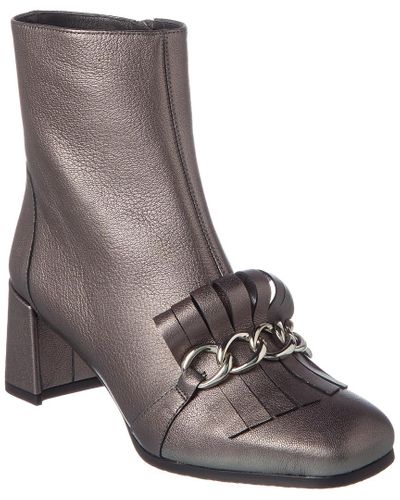 stuart weitzman leather bootie