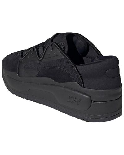 Y-3 Adidas Hokori Ii Suede Sneaker in Black - Lyst
