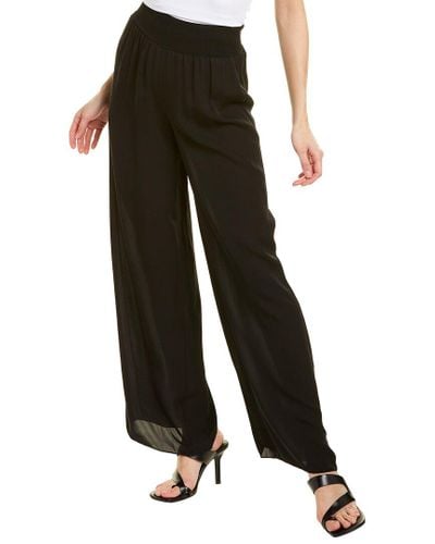 theory rib cuff silk joggers