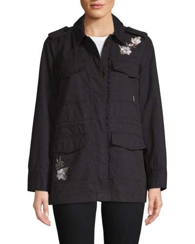 floral army jacket