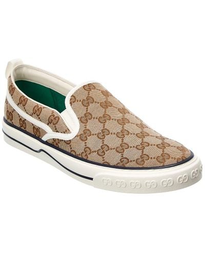 gucci 1977 tennis slip on