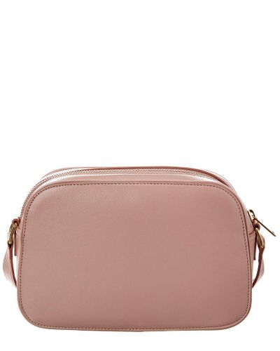 Celine Crecy Leather Camera Bag in Pink | Lyst