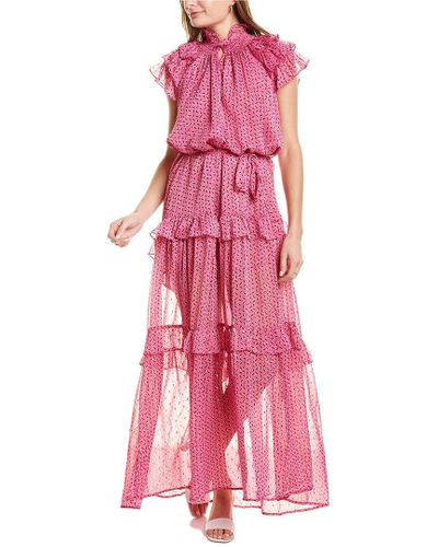 Sabina Musayev Jessa Maxi Dress in Pink - Lyst