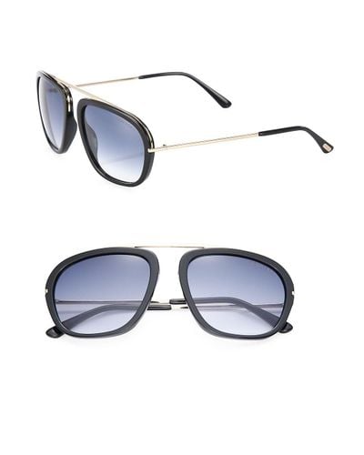 Tom ford womens men's johnson 57mm sunglasses Clearance