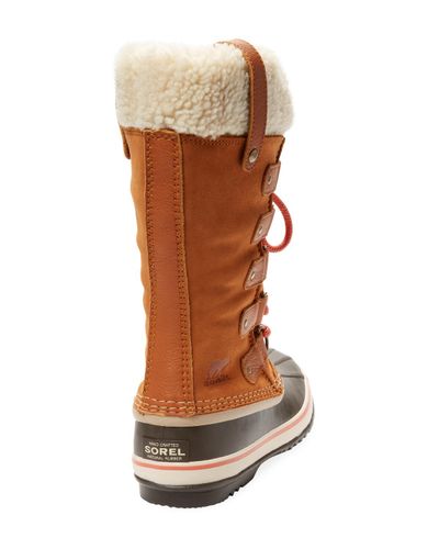 brown sorel joan of arctic boots