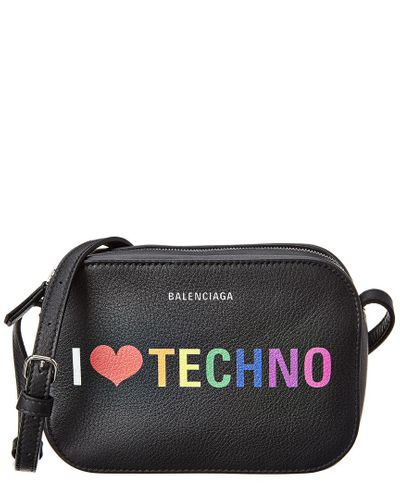Balenciaga i love shop techno bag