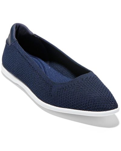 cole haan blue flats