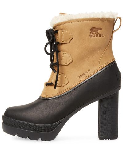sorel heel boots