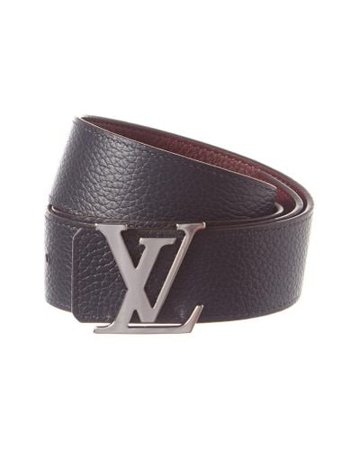 lv belt silver