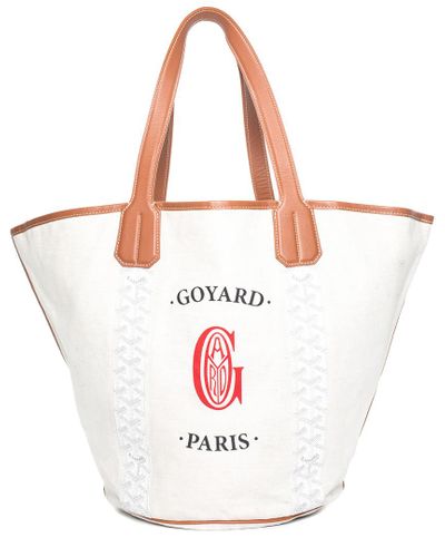 goyard beach bag