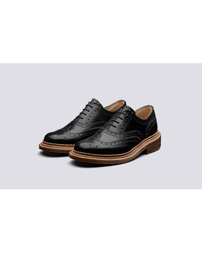 triple welted brogues