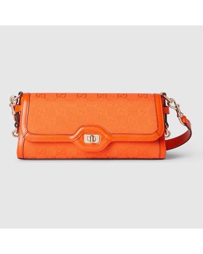 Gucci Luce Small Shoulder Bag - Orange
