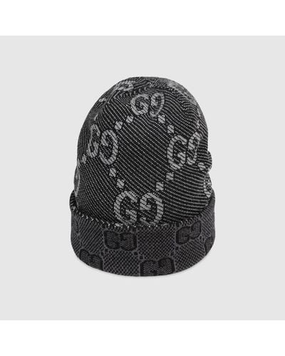 Gucci GG Wool Hat - Black