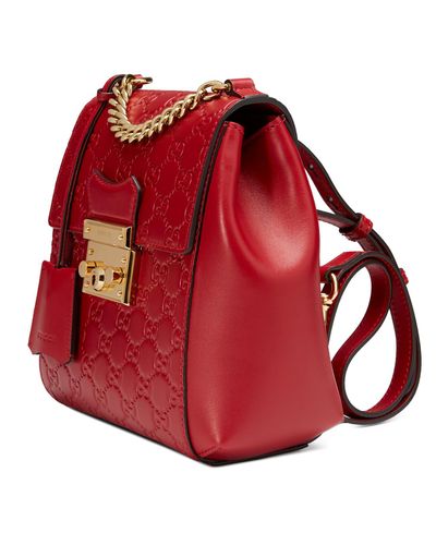 padlock gucci backpack