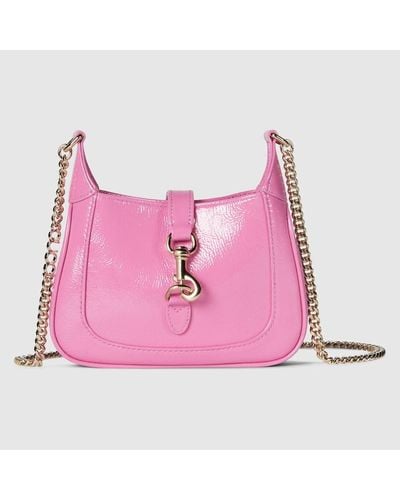 Gucci Jackie Notte Mini-Schultertasche - Pink