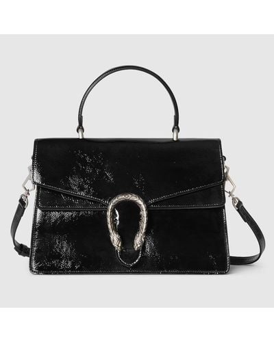 Gucci Dionysus Medium Top Handle Bag - Black