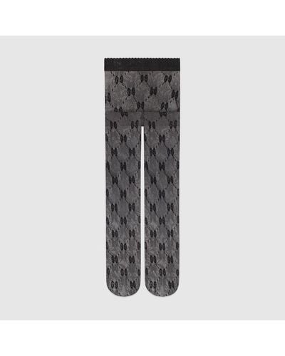 Gucci GG Knit Tights - Grey