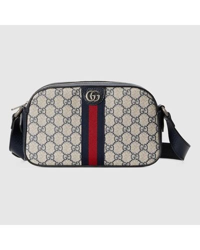 Gucci Ophidia GG Crossbody Bag - Blue