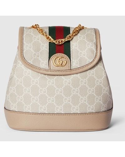 Gucci Mini Zaino Ophidia - Marrone