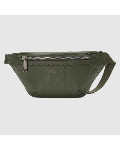 Gucci Jumbo GG Small Belt Bag - Green