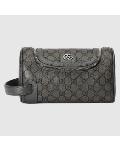Gucci Ophidia Toiletry Case - Grey