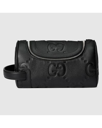 Gucci Jumbo GG Small Toiletry Case - Black