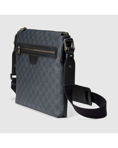 gucci supreme canvas messenger bag