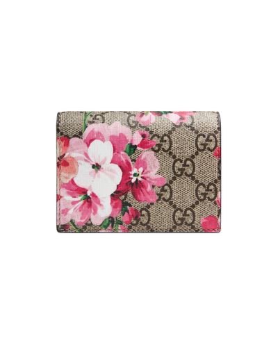 gucci blooms card case